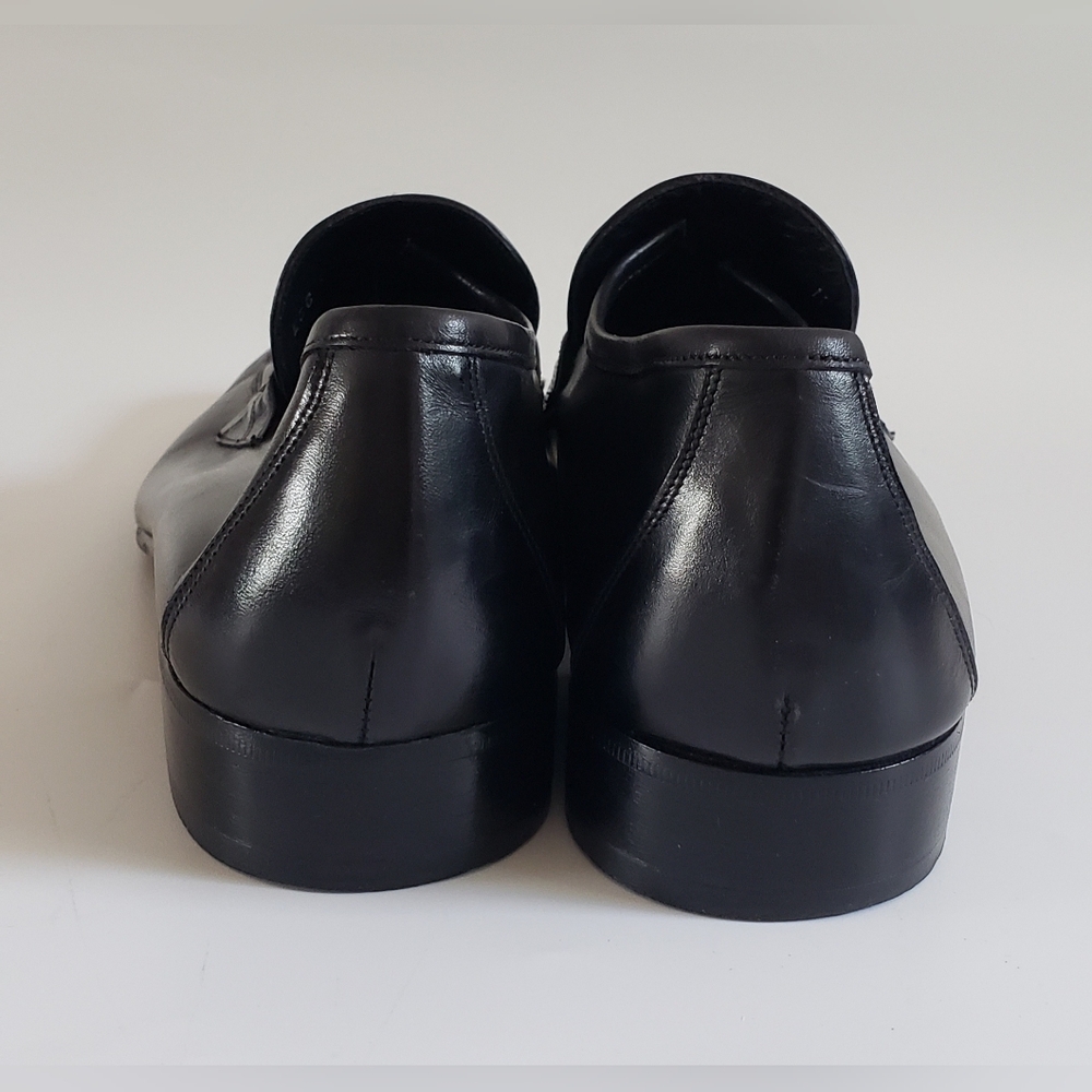 Christian Dior Messieur Women's Black Leather Shoes Size 8 - Picture 10 of 16